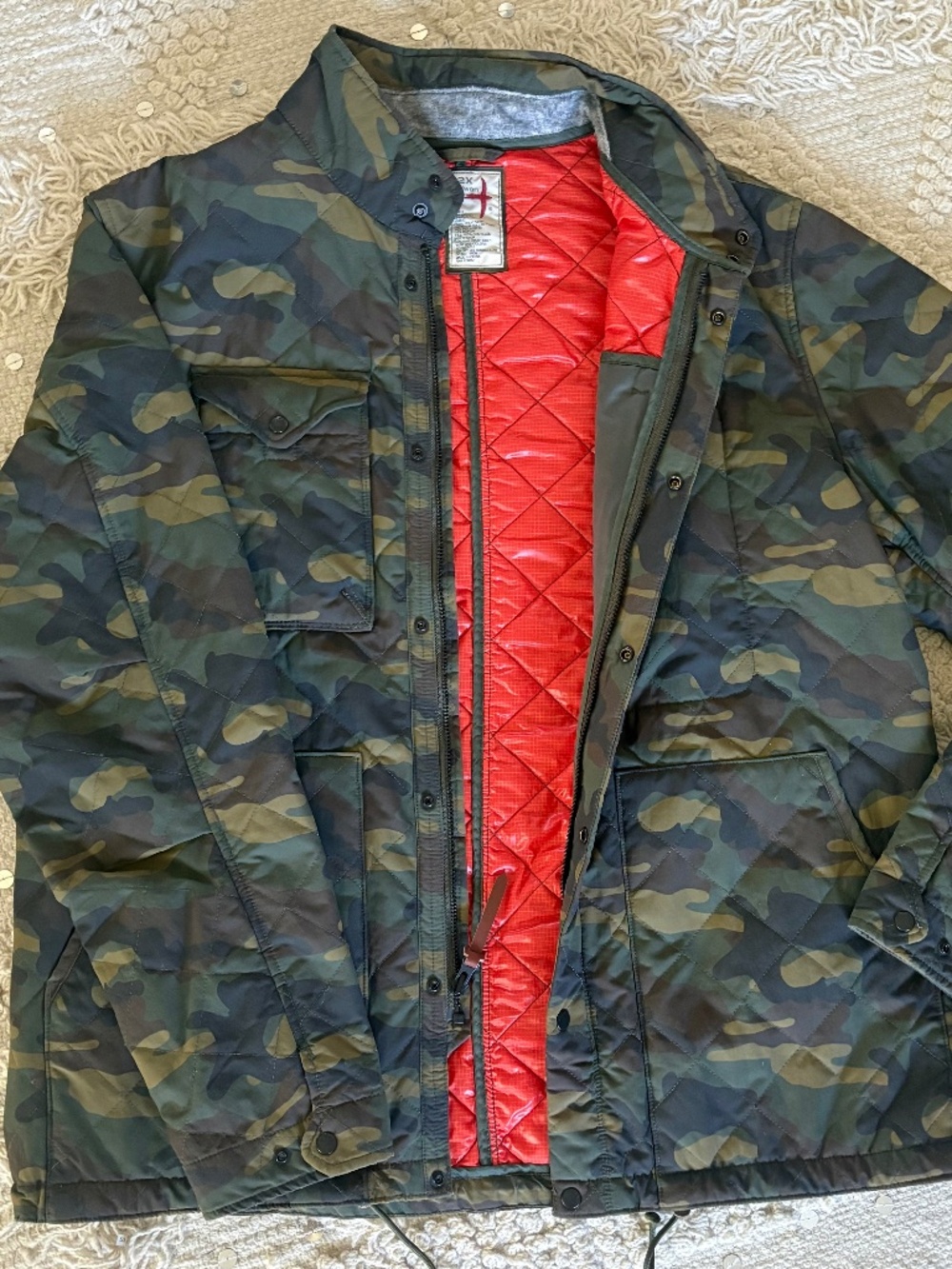 Relwen Green Camo Jacket